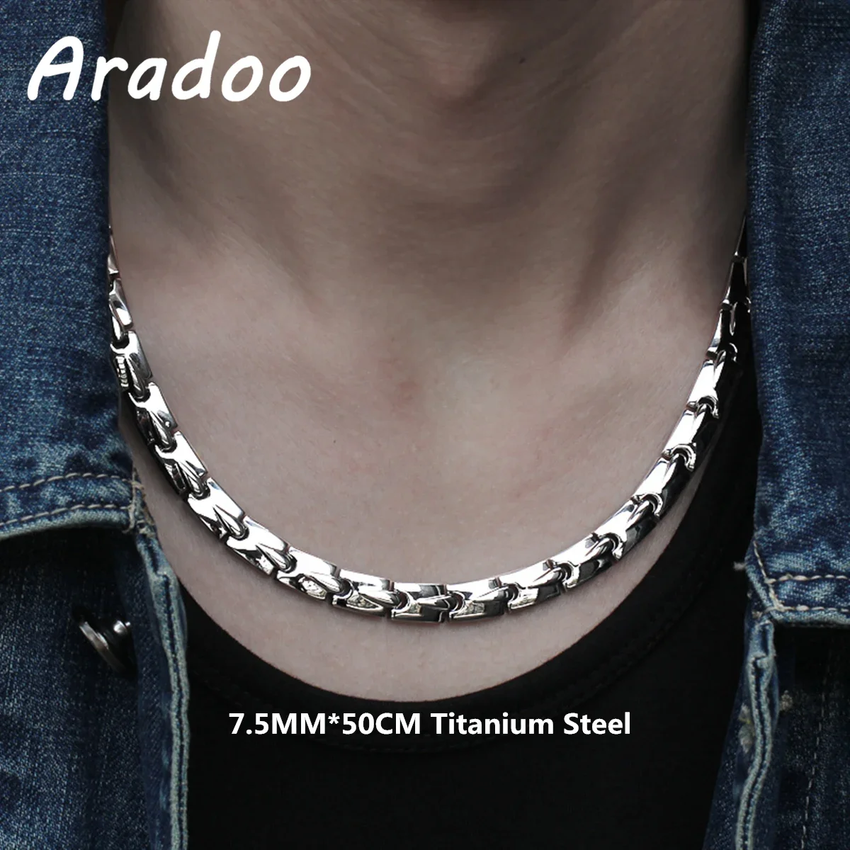 Ansi Chain - Collar antiradiación de anión de acero