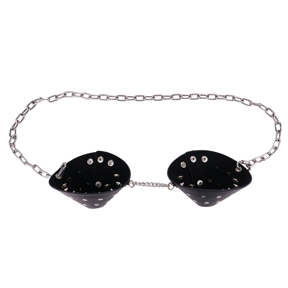 Steel Chain - DOGLOV Bondage en el pecho para