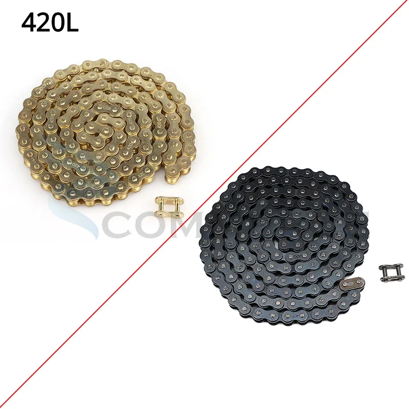 428 Chain - Cadena de transmisión para motocicleta 420,
