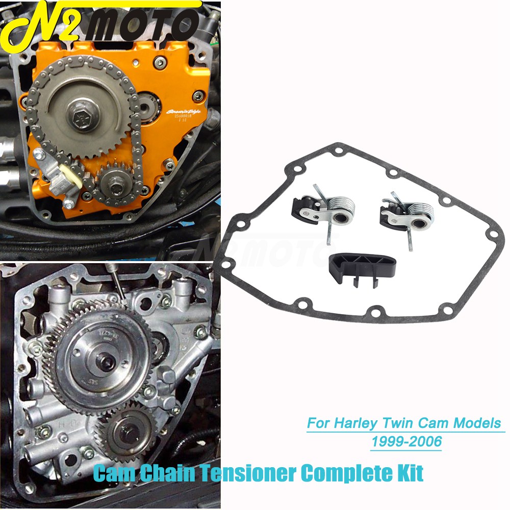 Chain Kit Motorcycle - Accesorios para Harley Twin Cam, tensor