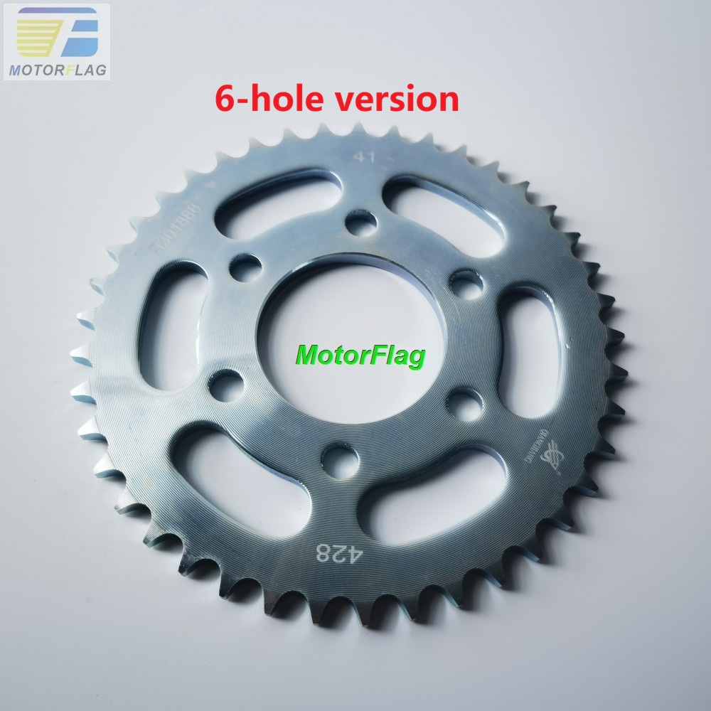 428 Chain - Piñón Trasero de Cadena 428-41T (Nuevo