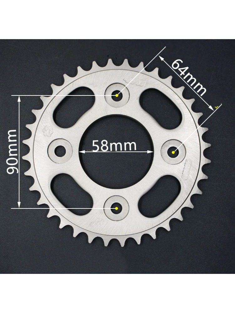 Piñón de Motocicleta 428-32T/3 - 428 Chain reseña y precio