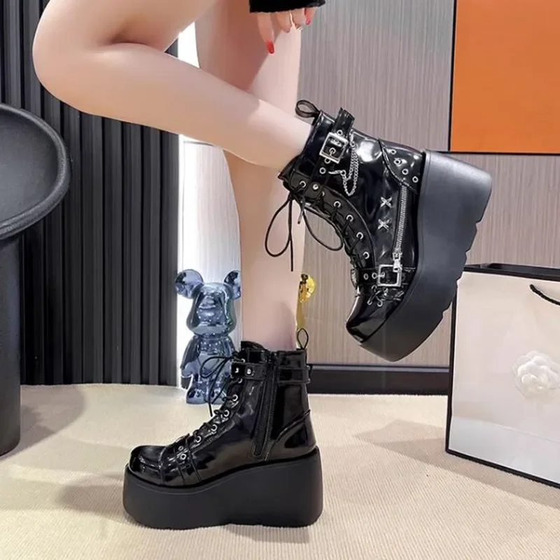 Botas de combate hasta el tobi - Motorcycle Chain reseña y precio