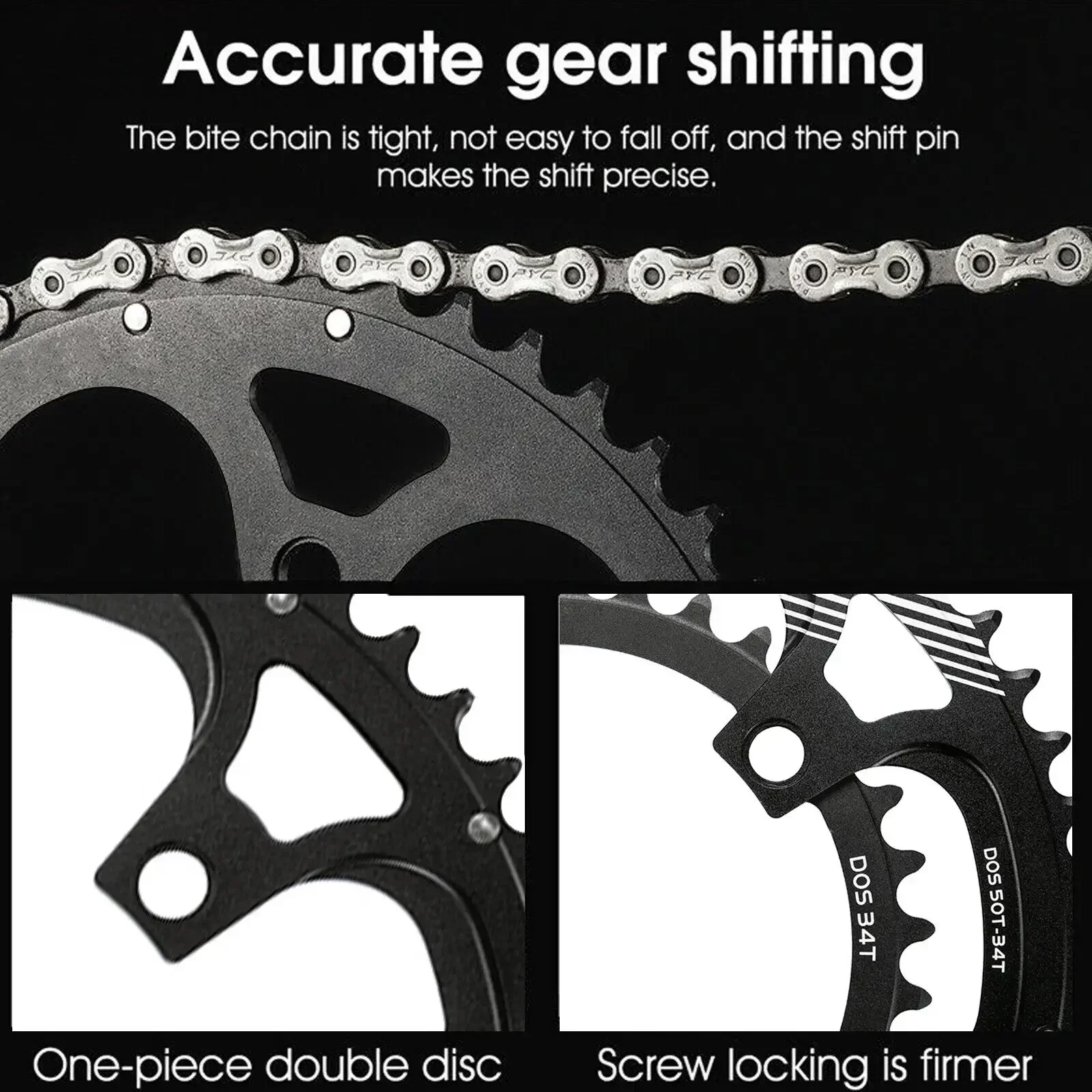 Plato de bicicleta 110 BCD 50/ - Bicycle Chain reseña y precio