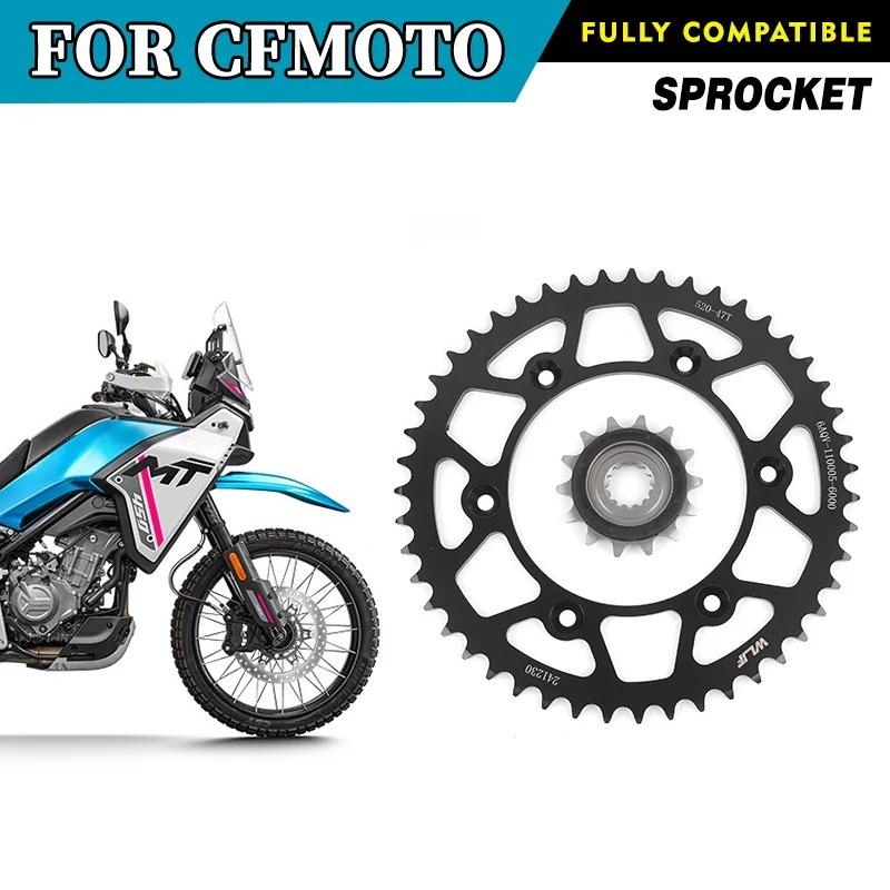 Para CFMOTO 450MT, piñón de ca - Motorcycle Parts Chain reseña y precio