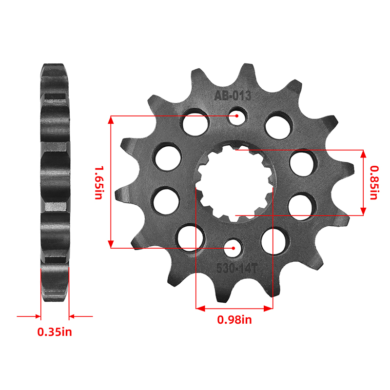 Piñón de estrella de rueda de  - 530 Chain reseña y precio