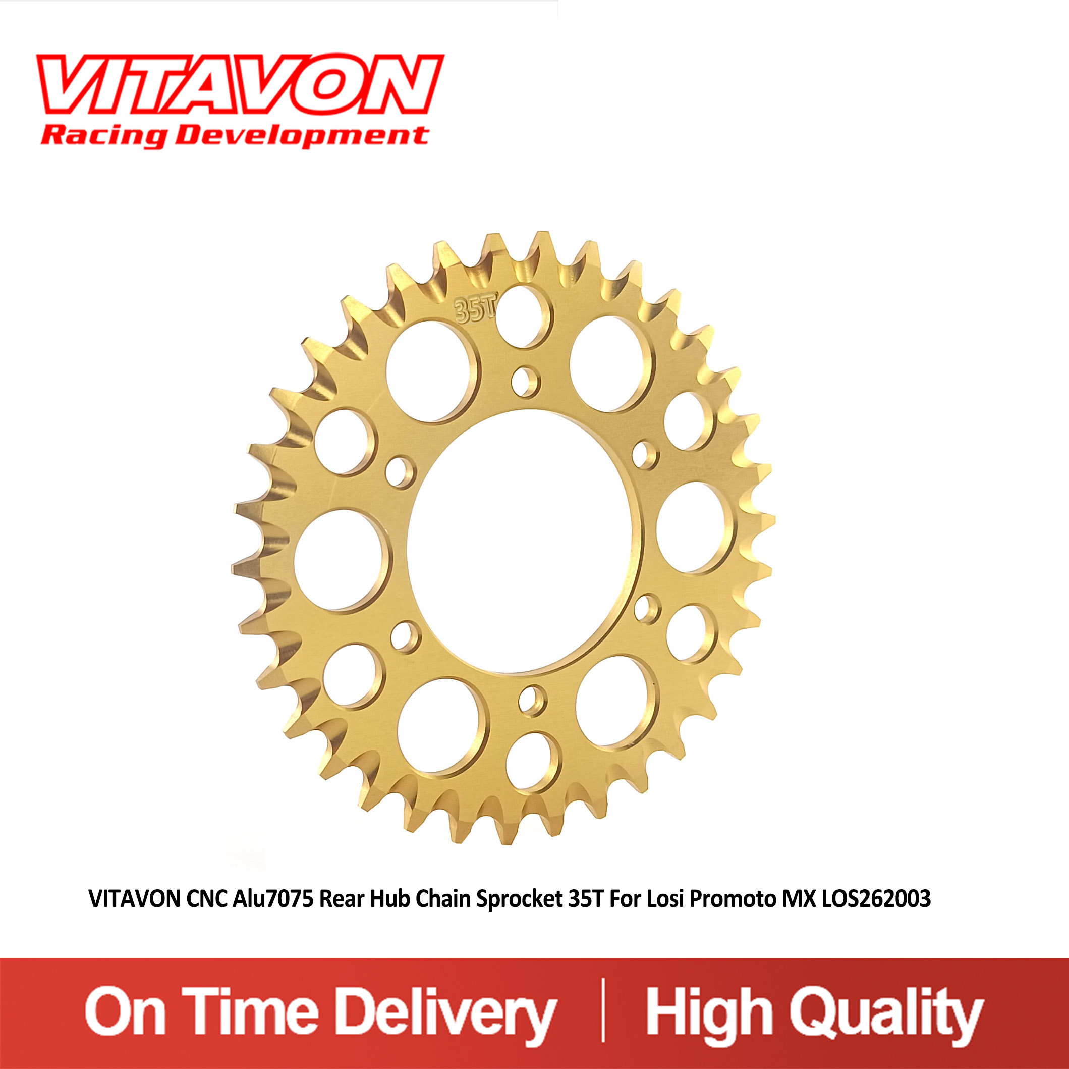 VITAVON CNC Alu7075 piñón de c - Chain Sprocket Set reseña y precio